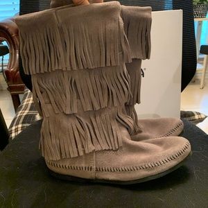 Double D Moccasin Boots